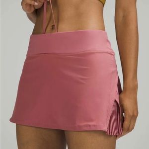 Lululemon off the pleats athletic skirt
